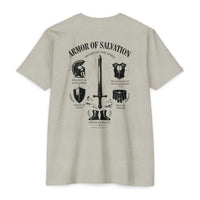 Load image into Gallery viewer, Armor of Salvation T-Shirt — Christian Faith Sword &amp; Shield Graphic
