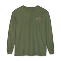 Load image into Gallery viewer, Camo Cross Christian Hunting Long Sleeve T-Shirt