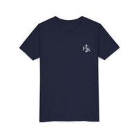 Load image into Gallery viewer, Way Maker Lighthouse Youth Tee | Christian Faith Surf Ocean Graphic