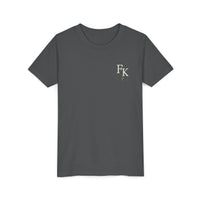 Load image into Gallery viewer, Way Maker Lighthouse Youth Tee | Christian Faith Surf Ocean Graphic