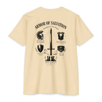 Load image into Gallery viewer, Armor of Salvation T-Shirt — Christian Faith Sword &amp; Shield Graphic