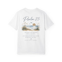 Load image into Gallery viewer, Psalm 23 Tee — Coastal Faith T-Shirt with Scripture Back Print