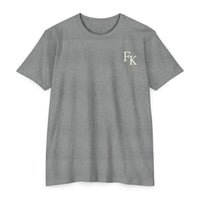 Load image into Gallery viewer, Golf &amp; Grace T-Shirt — 'Tee Time with the King' Vintage Golf Cross Design