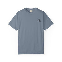 Load image into Gallery viewer, Rooted in Christ T-Shirt — Faith Cross Tree Graphic Tee