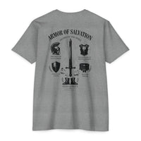 Load image into Gallery viewer, Armor of Salvation T-Shirt — Christian Faith Sword &amp; Shield Graphic