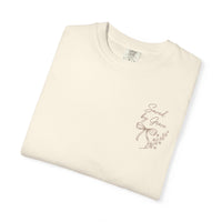 Load image into Gallery viewer, Saved by Grace Floral T‑Shirt — Christian Faith Tee