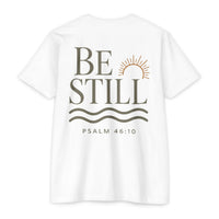 Load image into Gallery viewer, Be Still Psalm 46:10 T-Shirt — Inspirational Christian Tee