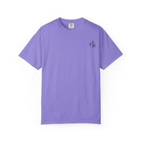 Load image into Gallery viewer, Armor of Salvation T-Shirt — Christian Faith Graphic Tee (Back Illustration, FJK Cross)