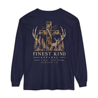 Load image into Gallery viewer, Camo Cross Christian Hunting Long Sleeve T-Shirt