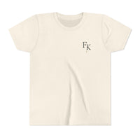 Load image into Gallery viewer, Youth Tee — "Jesus Is My Jam" Christian Kid Shirt (G&amp;G Logo)