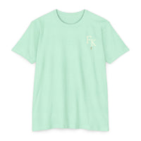 Load image into Gallery viewer, Sundays Are for Jesus &amp; Football T-Shirt - white ink