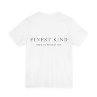 Load image into Gallery viewer, Finest Kind "Made to Reflect Him" Tee — Minimal Christian Faith T-Shirt