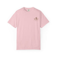 Load image into Gallery viewer, Hunt Pray Give Thanks T-Shirt — Camouflage Cross Faith Tee