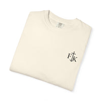 Load image into Gallery viewer, Rooted in Christ T-Shirt — Faith Cross Tree Graphic Tee