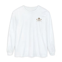 Load image into Gallery viewer, Camo Cross Christian Hunting Long Sleeve T-Shirt