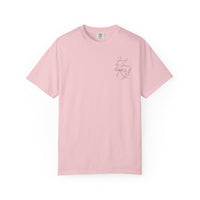 Load image into Gallery viewer, Saved by Grace Floral T‑Shirt — Christian Faith Tee