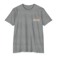 Load image into Gallery viewer, Be Still Psalm 46:10 T-Shirt — Calm Sunrise Graphic Tee