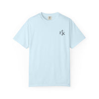 Load image into Gallery viewer, Rooted in Christ T-Shirt — Faith Cross Tree Graphic Tee