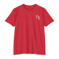 Load image into Gallery viewer, Sundays Are for Jesus &amp; Football T-Shirt - white ink