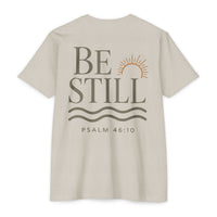 Load image into Gallery viewer, Be Still Psalm 46:10 T-Shirt — Inspirational Christian Tee