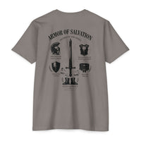Load image into Gallery viewer, Armor of Salvation T-Shirt — Christian Faith Sword &amp; Shield Graphic