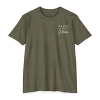 Load image into Gallery viewer, Trust His Plan T-Shirt — Christian Faith Tee (Proverbs 16:9)
