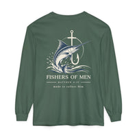 Load image into Gallery viewer, Fishers of Men Marlin Christian Long Sleeve T-Shirt