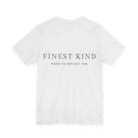 Load image into Gallery viewer, Finest Kind "Made to Reflect Him" Tee — Minimal Christian Faith T-Shirt