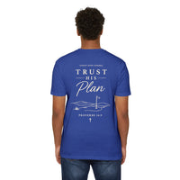 Load image into Gallery viewer, Trust His Plan T-Shirt — Christian Faith Tee (Proverbs 16:9)