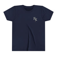 Load image into Gallery viewer, Way Maker Lighthouse Youth Tee | Christian Faith Surf Ocean Graphic