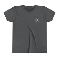 Load image into Gallery viewer, Way Maker Lighthouse Youth Tee | Christian Faith Surf Ocean Graphic