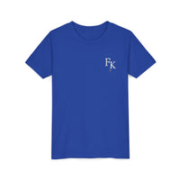 Load image into Gallery viewer, Way Maker Lighthouse Youth Tee | Christian Faith Surf Ocean Graphic