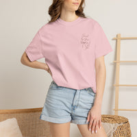 Load image into Gallery viewer, Saved by Grace Floral T‑Shirt — Christian Faith Tee