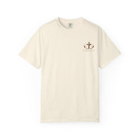 Load image into Gallery viewer, Hunt Pray Give Thanks T-Shirt — Camouflage Cross Faith Tee