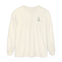 Load image into Gallery viewer, Psalm 23 Long Sleeve Tee — Coastal Scripture Beach Design