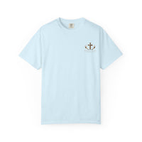 Load image into Gallery viewer, Hunt Pray Give Thanks T-Shirt — Camouflage Cross Faith Tee