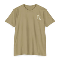 Load image into Gallery viewer, Sundays Are for Jesus &amp; Football T-Shirt - white ink