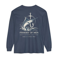 Load image into Gallery viewer, Fishers of Men Marlin Christian Long Sleeve T-Shirt