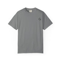Load image into Gallery viewer, Armor of Salvation T-Shirt — Christian Faith Graphic Tee (Back Illustration, FJK Cross)