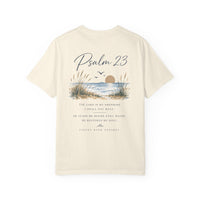 Load image into Gallery viewer, Psalm 23 Tee — Coastal Faith T-Shirt with Scripture Back Print