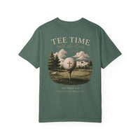 Load image into Gallery viewer, Tee — "Tee Time with the King" Christian Golf Graphic T-Shirt